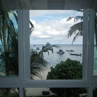 2Fシービュールームから。この右側にはナンユアン島も見えます