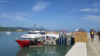 シートランで、タオ島へ。