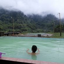 温泉も楽しめる