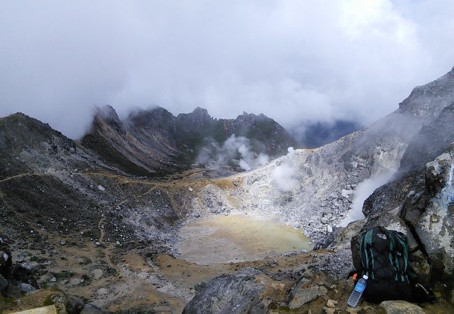 火山トレッキング＆温泉