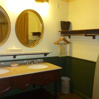 洗面台が２つで便利