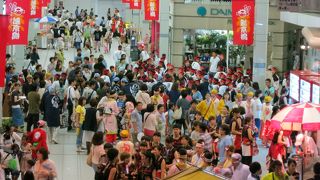 7月毎週土曜日には土曜夜市もやっています
