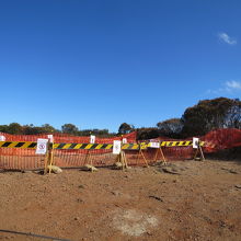 キングステーブルに行くルートの今の様子です。