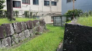 歴史を感じます　前橋城の入り口あとが残っています！