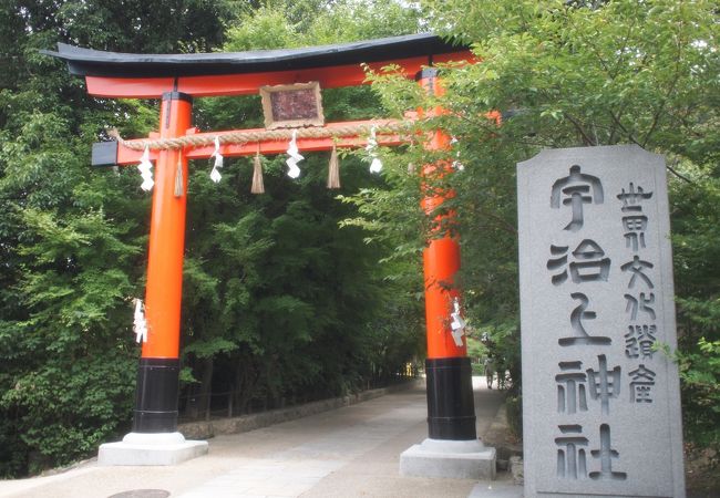 宇治上神社本殿 拝殿