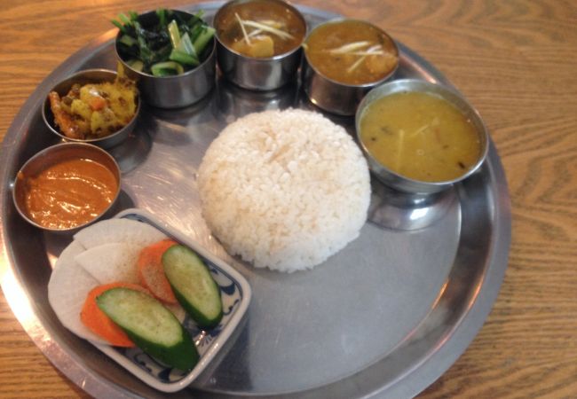 ダルバートが食べられるネパール料理屋さん