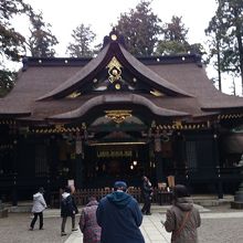 とても威厳のある外観