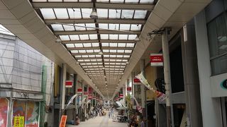 広いアーケードが懐かしい　前橋の商業の中心！