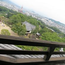 天守からの眺め