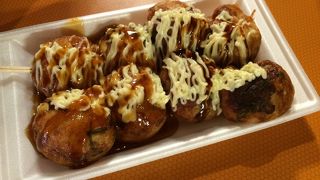 美味しいたこ焼きがいっぱい