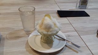 ここのカキ氷は感動した