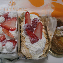 ケーキたち