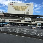 古くからここには駅ビル