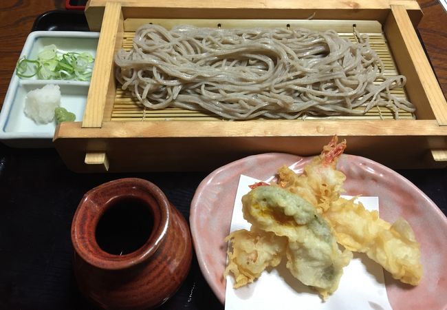 老舗のセイロ蕎麦は絶品