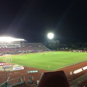 Jリーグの京都サンガのスタジアムというよりかは高校駅伝の聖地。