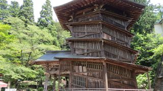 会津さざえ堂（旧正宗寺三匝堂）
