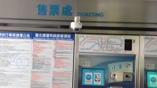 台北のＭＲＴは上海の地鉄とは大きな差がありました