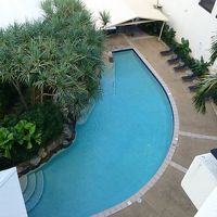 プール、ジムは無料で利用できます。