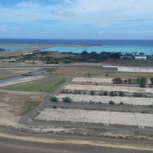 帰りのコナ空港から到着前のホノルル空港