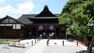 此方の陣屋は内部が広くて迷子になりそうです。