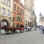 プラハの観光地を巡る