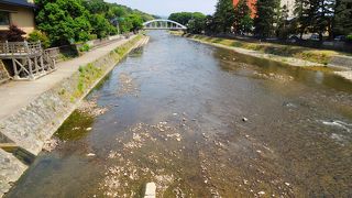 川周辺は金沢らしさを感じるところ