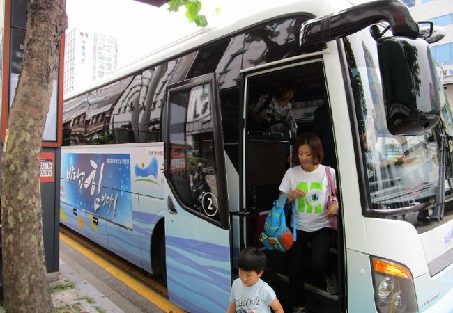 国立海洋博物館 シャトルバス