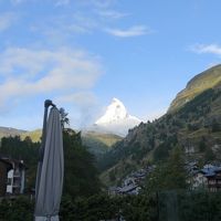 ベランダからのマッターホルン