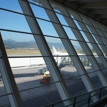 眺めが良く、開放感があります。