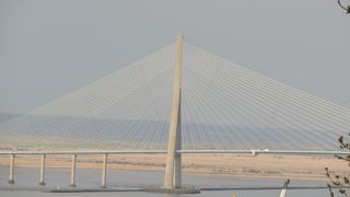 ジョリー山から見るノルマンディー橋は素敵でした～～