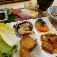 夕食です〜（１回目。もちろんおかわりしました）