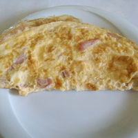 オムレツ、食べますか?っと、聞かれました (^^)