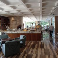朝食ビュッフェ会場