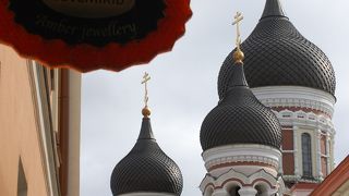 おなじみの、玉ねぎ頭の教会