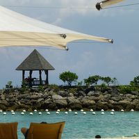 プライベートビーチは綺麗な海です