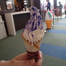 ラベンダーソフトクリーム