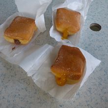 TEXドライブインのマラサダです