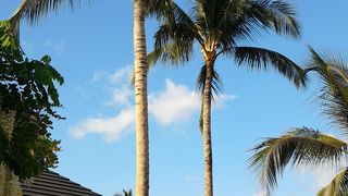 ２０１５年サマーバケーション・ハワイ島　ワイコロアの中心となるショッピングセンターです