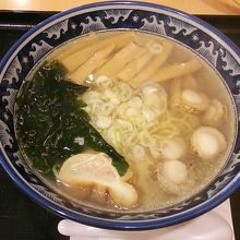 帆立塩ラーメン