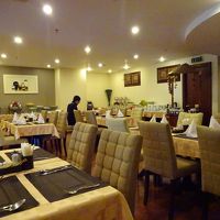 朝食はブッフェ