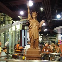 チョコレートの自由の女神