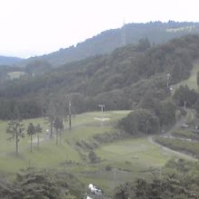 山頂付近のコース