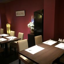 落ち着いた大人の空間