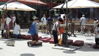 お参りの仕方が！