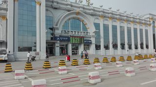 異国情緒を味わえる駅です