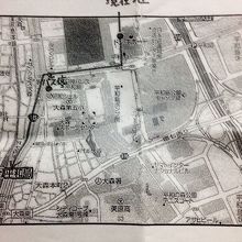 施設→平和島駅の行き方地図