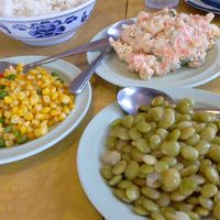 最初に出てくる前菜・サラダ