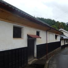 中山道沿いにある武重本家酒造