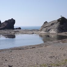 今子浦海水浴場で撮影