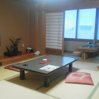 部屋から、函館駅方面の花火大会が見えた！